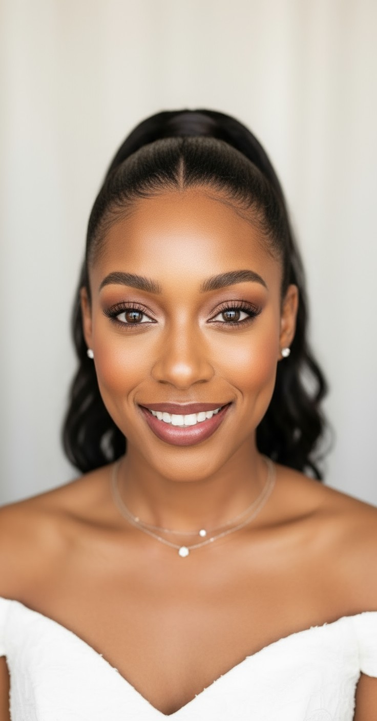 After Pony Hair Style For Wedding